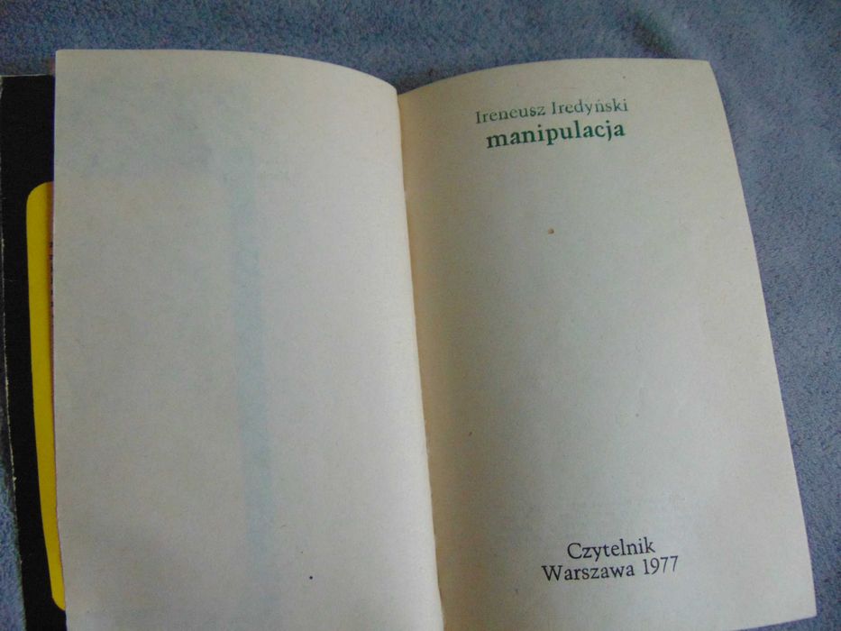 Manipulacje - Ireneusz Iredyński