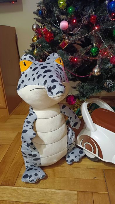 duży pluszowy krokodyl, stan nowy