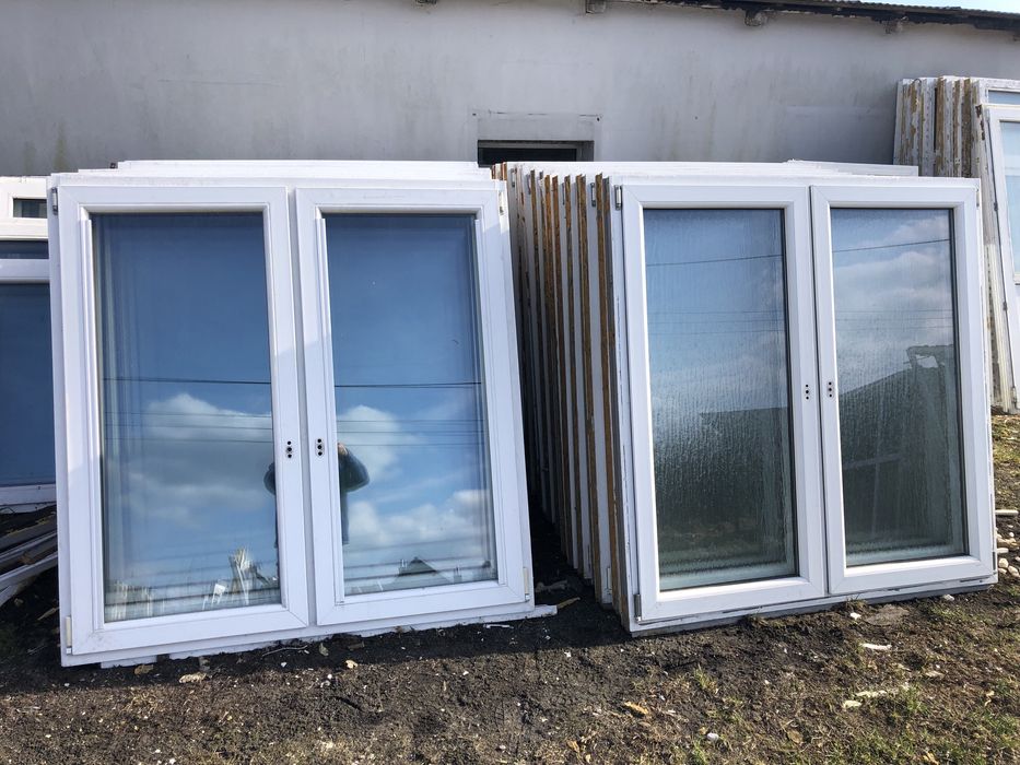 Okno,Okna,Używane,z Demontażu PCV 151x154
