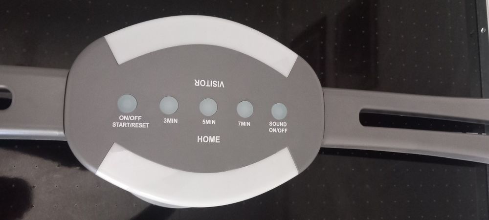 A mesa de e air hockey Buffalo G como nova