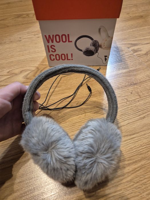 Nauszniki z funkcją słuchawek szare