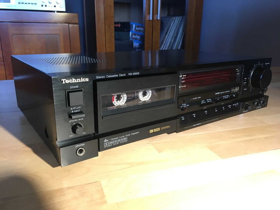 Magnetofon deck Technics RS-B905. Idealny. Japońska wersja.