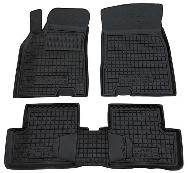 Поліуретанові автоковрики в салон Renault Megane\ Captur\ Clio\ Рено