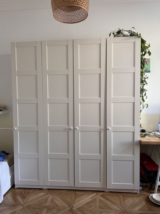 ZAREZERWOWANA Szafa biała PAX Ikea 200 x 60 x 236