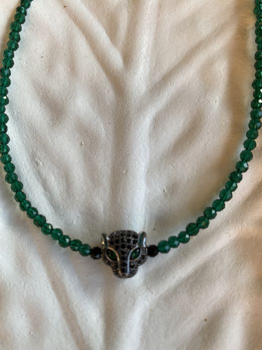 Чокер натуральная шпинель