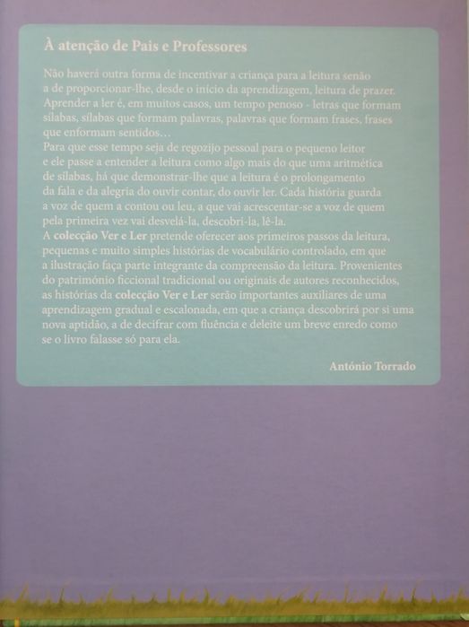 Livro infantil - O Coelhinho Branco - de António Torrado