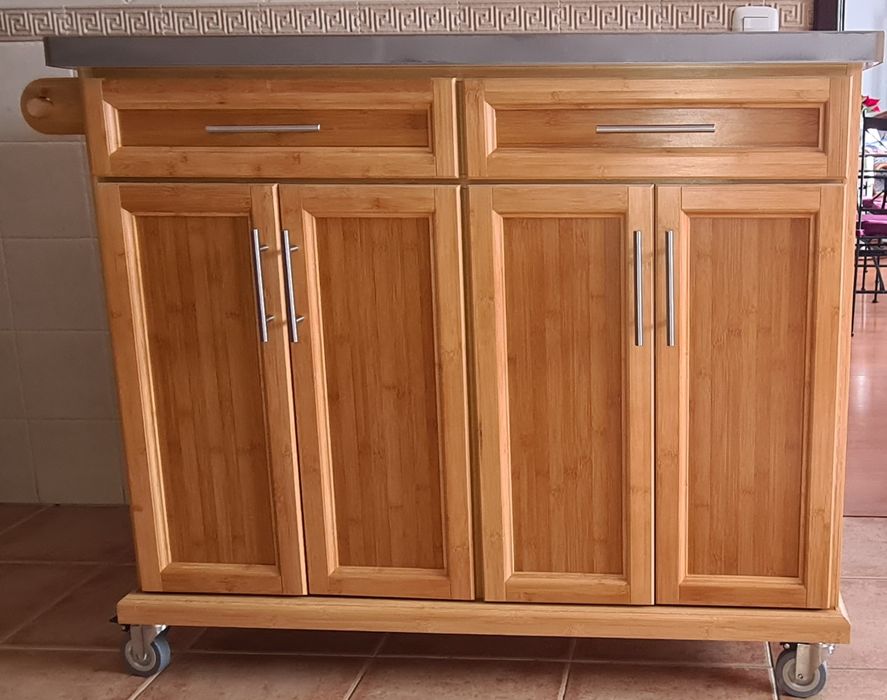 Ilha carrinho de cozinha