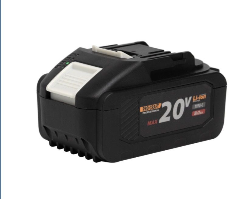 Акумуляторна батарея Procraft Battery20/8C 8 Аг Type-C