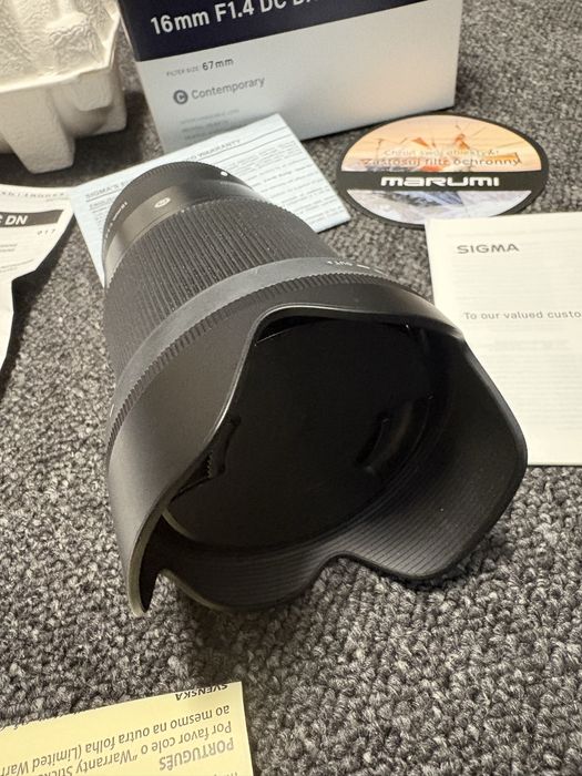 Obiektyw Sigma 16mm 1:1.4 DC DN