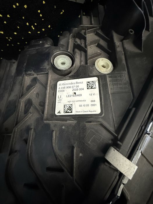 Мерседес cle w236 фара ліва америка a2369065700