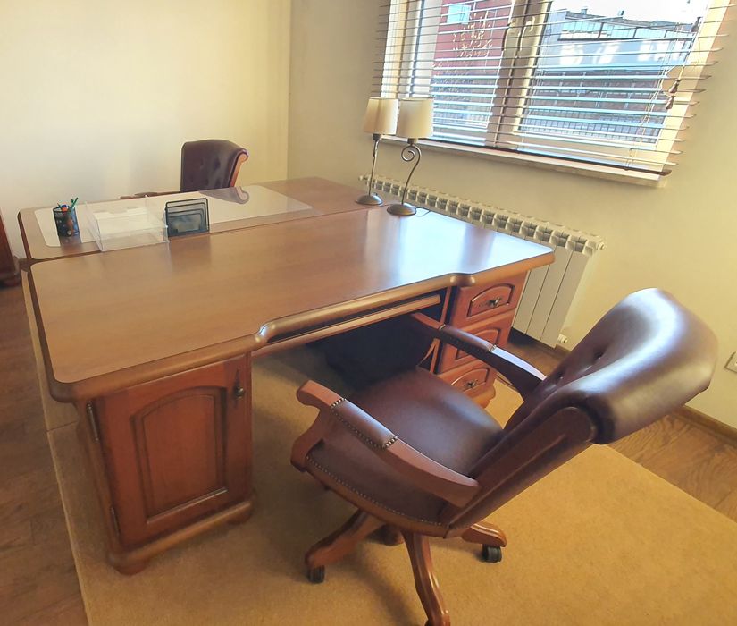 Biurko drewniane gabinetowe 175 Bawaria BRW