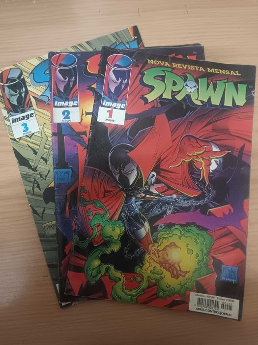 SPAWN Livro banda desenhada
