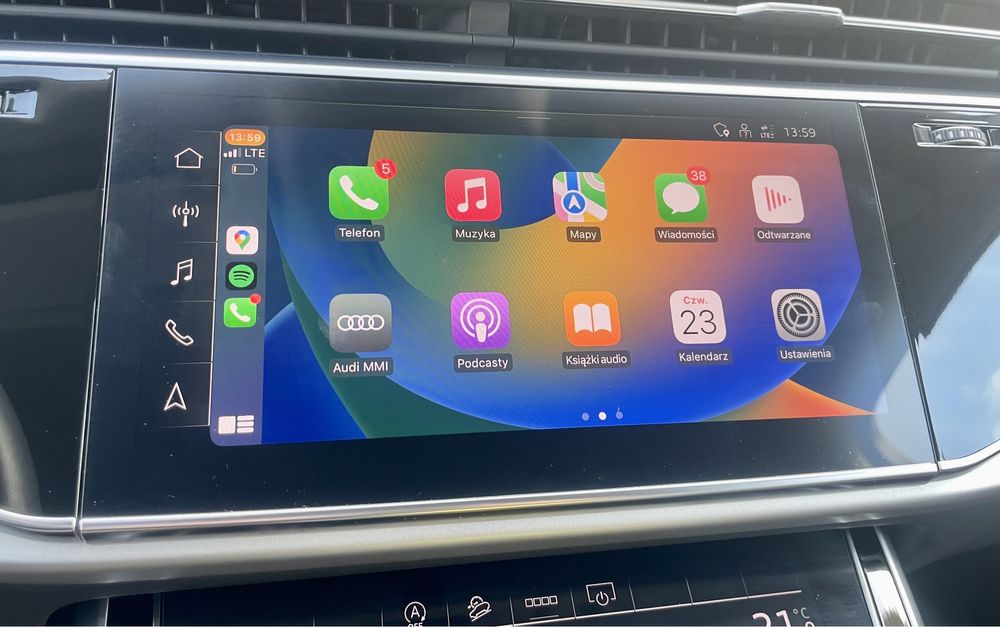 Apple CarPlay / Android Auto / Audi A3 A4 A5 A6 A7 Q5 Q7 2015-