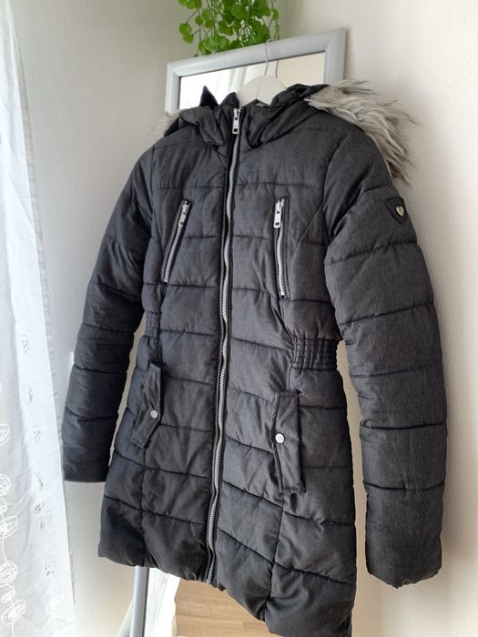 Casaco de inverno estilo sobretudo