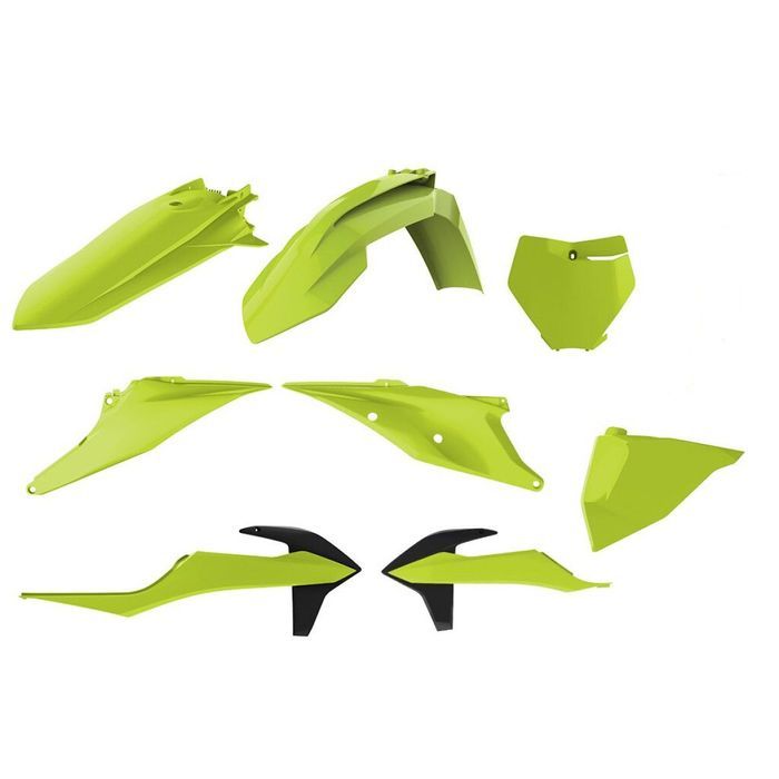 kit plasticos polisport amarelo fluor ktm sx / sx-f