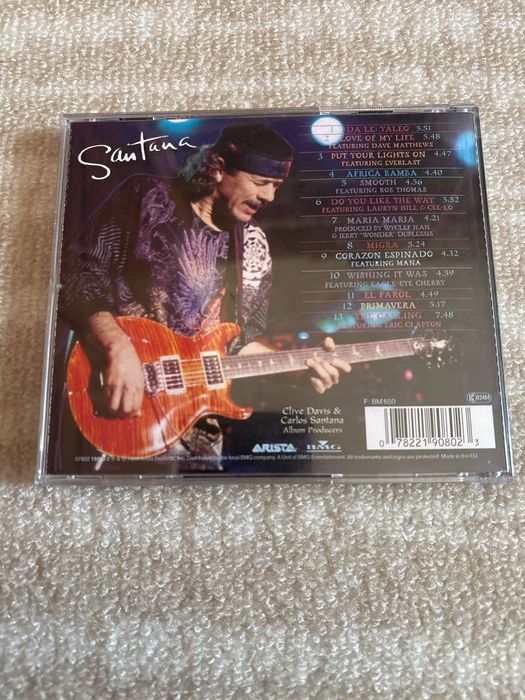 Santana - Supernatural (CD Original) - Smooth - Maria Maria