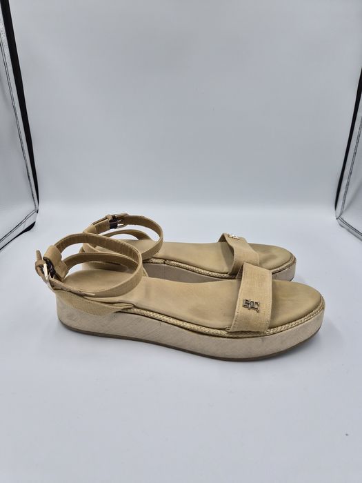 Sandały damskie Beżowe Tommy Hilfiger 40
