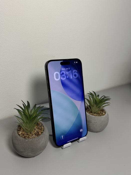 iPhone 15 Pro Max 256 GB Black/ Neverlock/ 100% АКБ / Айфон 15 Про Макс 256 ГБ