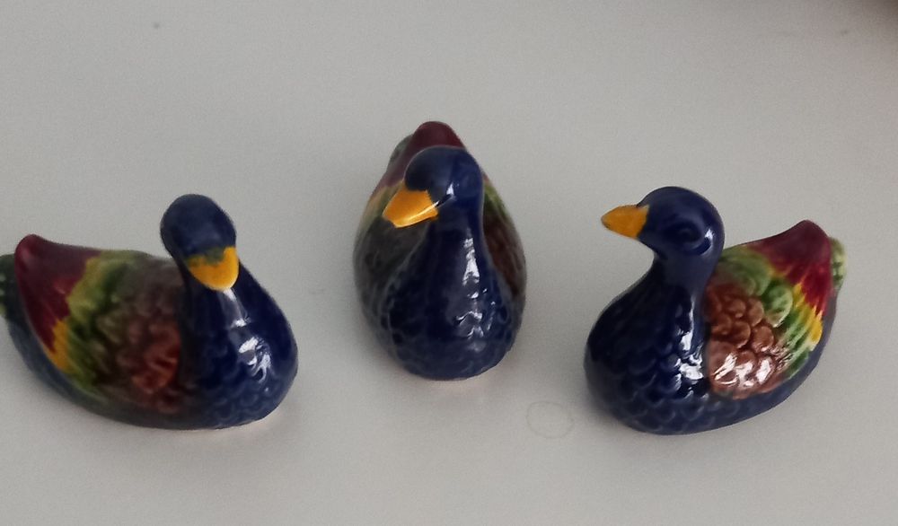 3 Ceramic Ducks428624060792197121