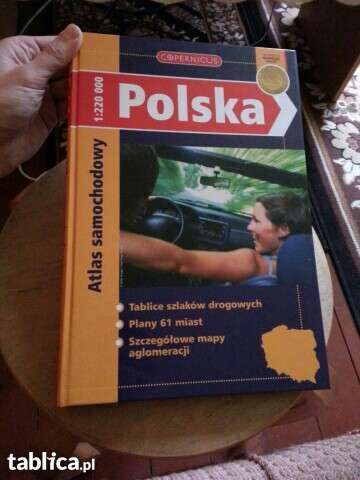 Atlas samochodowy POLSKA Copernicus