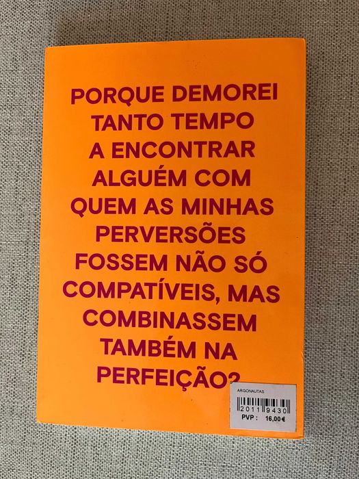 Livro Argonautas, de Maggie Nelson