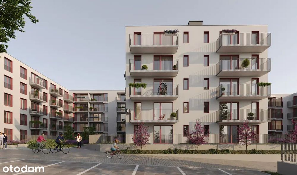 2-pokojowe mieszkanie 40m2 + ogródek