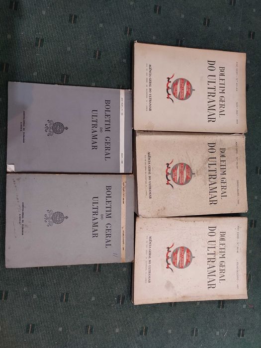 Boletim Geral do Ultramar - 5 Volumes
