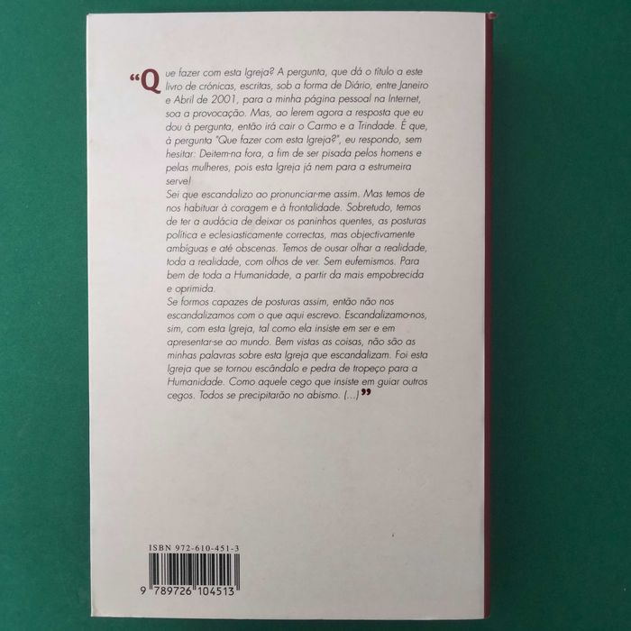 Que Fazer Com Esta Igreja ? - Padre Mário de Oliveira