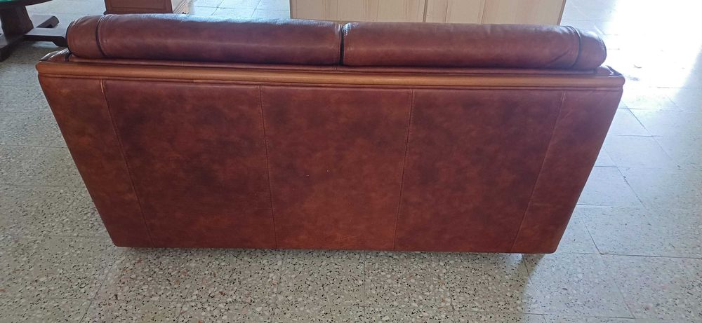 sofás pele de búfalo natural.