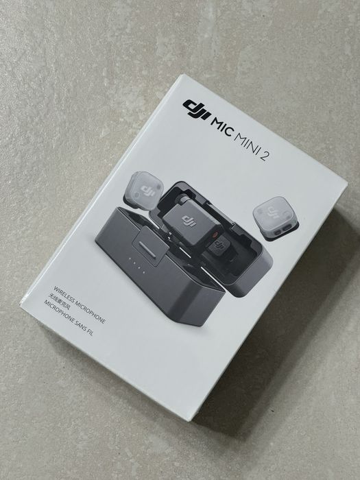 DJI Mic Mini 2  2TX + 1RX + Charging Case