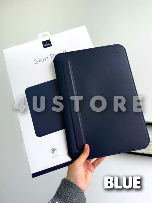 Чехол папка Wiwu на MacBook Air Pro 13" Чохол шкіряний з магнітом