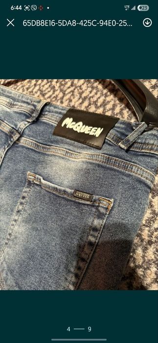 Slim fit Alexander Mcqueen как у урагана