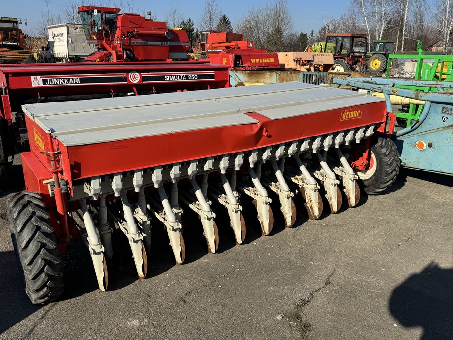 Зернова сівалка Tume  2,5 м, дискова,simulta свіжопривезена амазонія