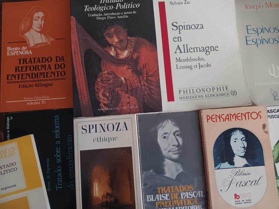 Descartes Pascal Espinosa Leibniz Vários Livros