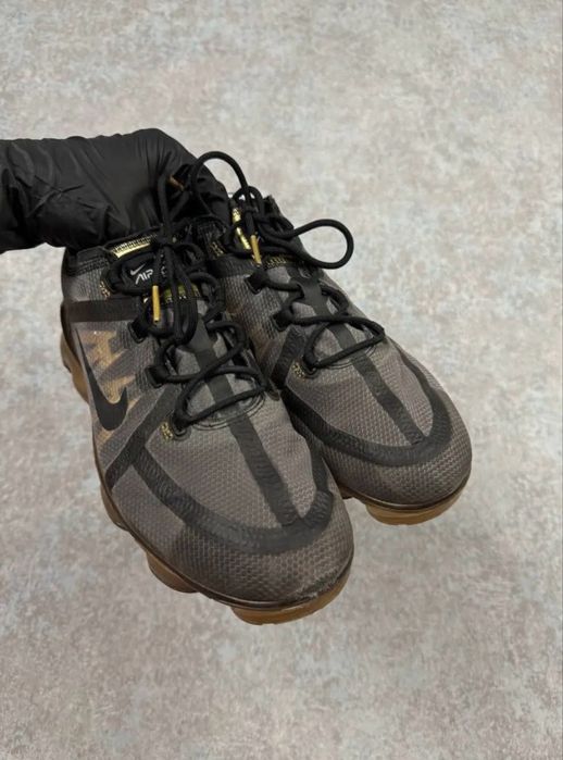 Чоловічі кросівки nike vapormax 2019 black and gold