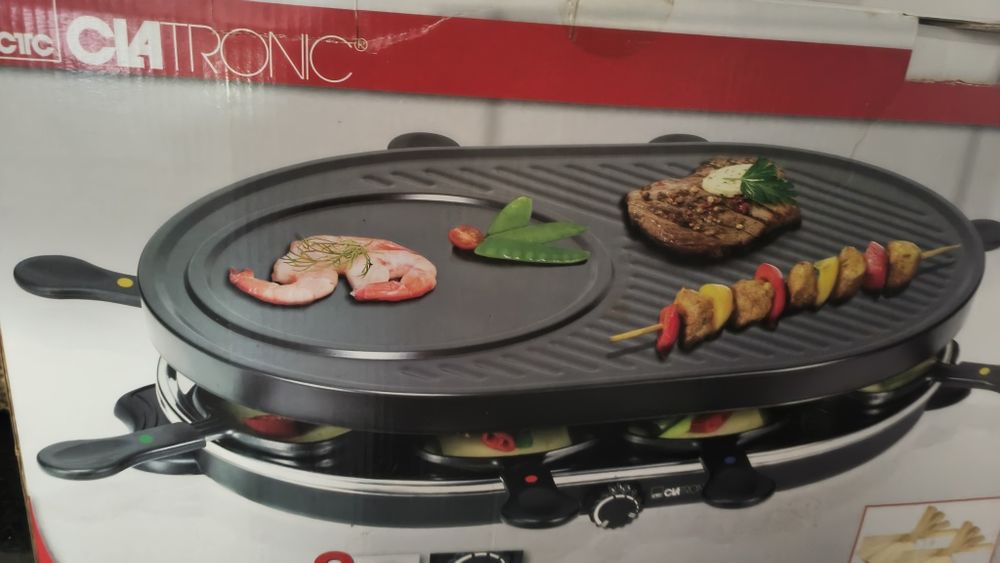 Raclette grill como novo