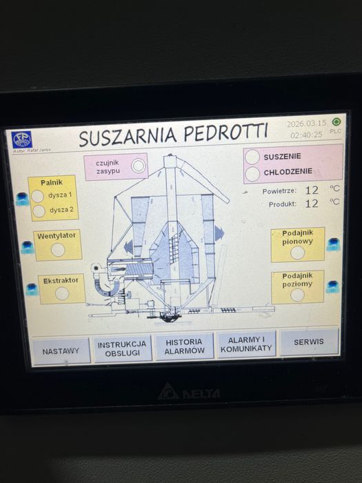 Suszarnia Pedrotti LARGE MAXI 220–250 E FISSO