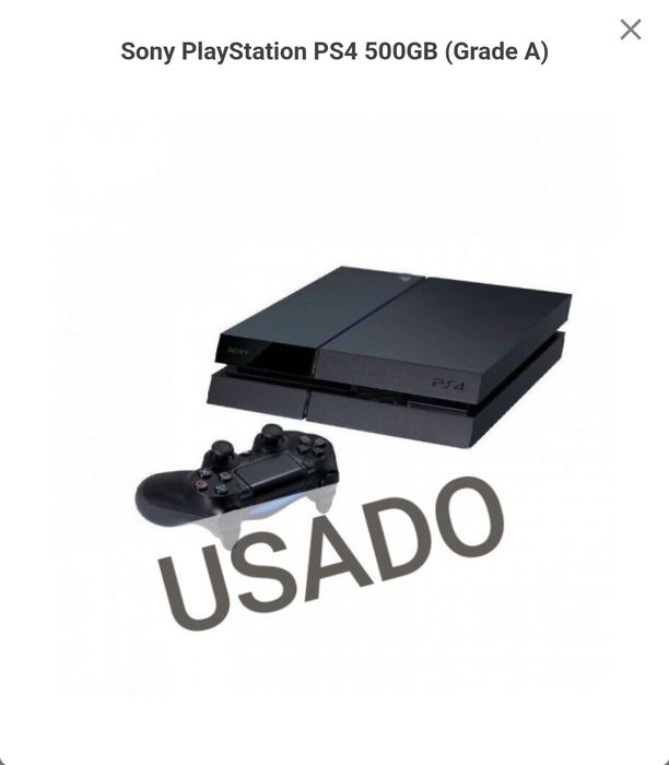 PlayStation 4 (PS4) – 500GB