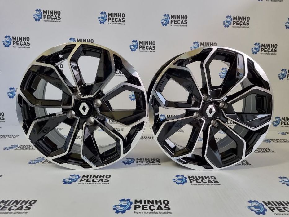 Jantes Renault Clio em 15 Preto Polido