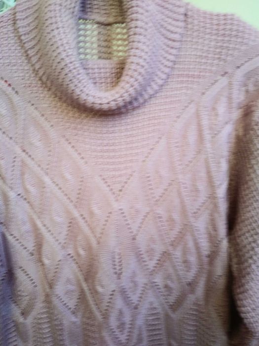 golf damski różowy