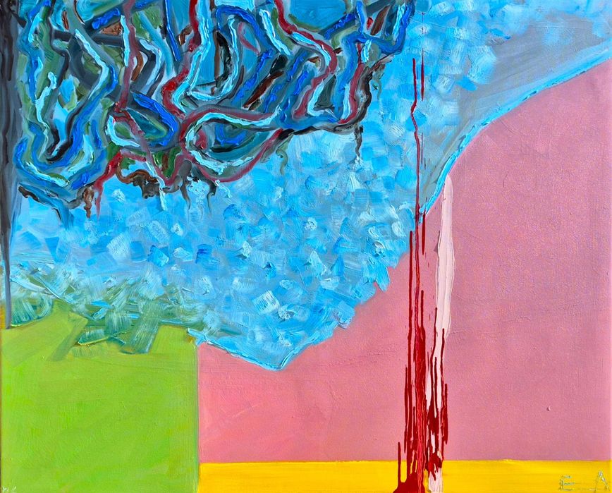 Obraz olejny "Cichy Dysonans"