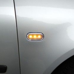 Piscas Laterais Led Fundo Preto Vw Golf 3/4
