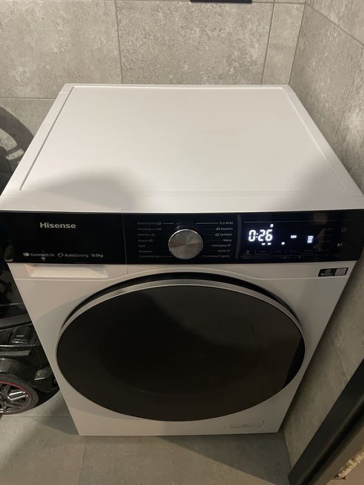 Pralka Hisense WF5S1045BW PL 10.5kg 1400 obr gwarancja ponad 3 lata