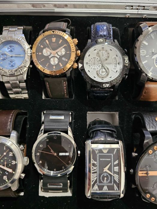 Lote DE 10 Relogios Diversas Marcas Todos Originais