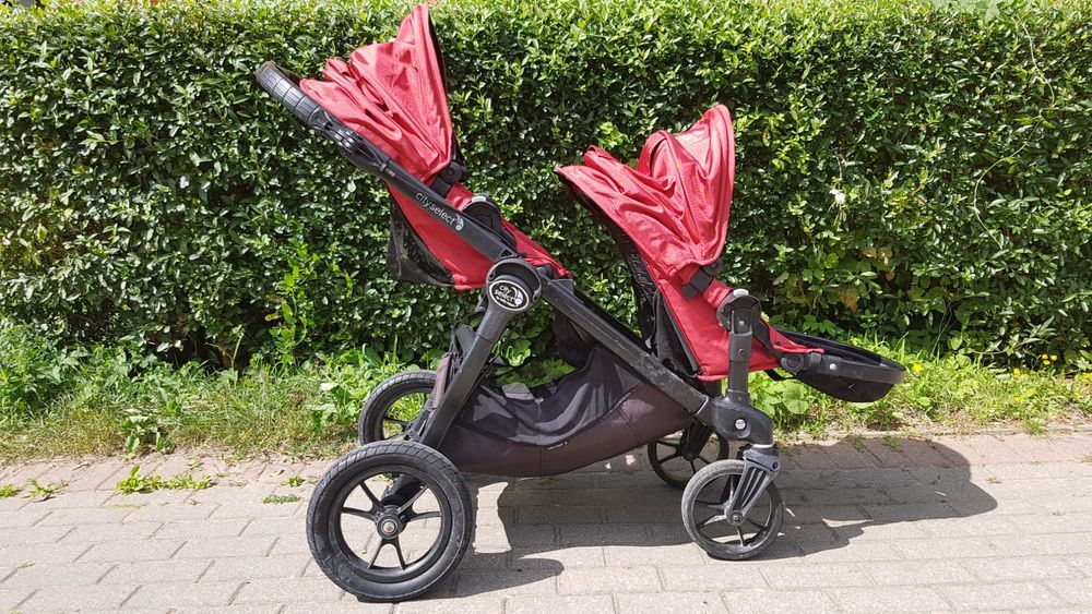 Wózek podwójny Baby Jogger City Select Double – komplet,