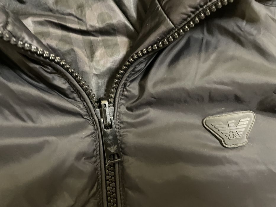 Двосторонній пуховик Armani оригінал