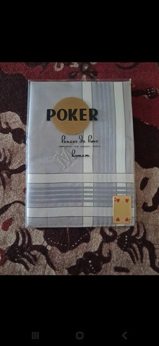 Lenços de bolso Poker luxo