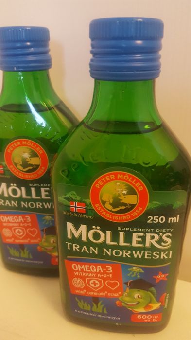 Mollers Tran Norweski, з фруктовим смаком, 250ml Моллерс Моллер: 410 ...