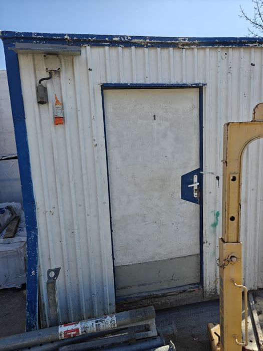 Kontener Na budowę Socjalny 6 x 2.45 m Haki