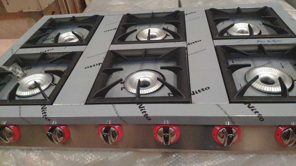 Fogão Industrial de Bancada 6 Queimadores NOVO